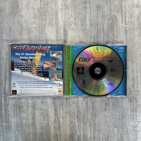 Cool Borders 4 PS1 Sony PlayStation Video Game Complete - Picture 4 of 5
